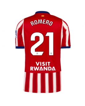 Atletico Madrid Cristian Romero #21 Maglia Gara Casa Repliche 2026-27 Maniche Corte Atletico Madrid Cristian Romero #21 Maglia Gara Casa Repliche 2026-27 Maniche Corte